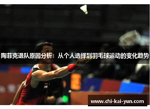 陶菲克退队原因分析：从个人选择到羽毛球运动的变化趋势